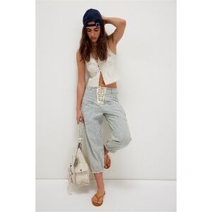 We The Free × Free People Smooth Sailing Cropped Jeans